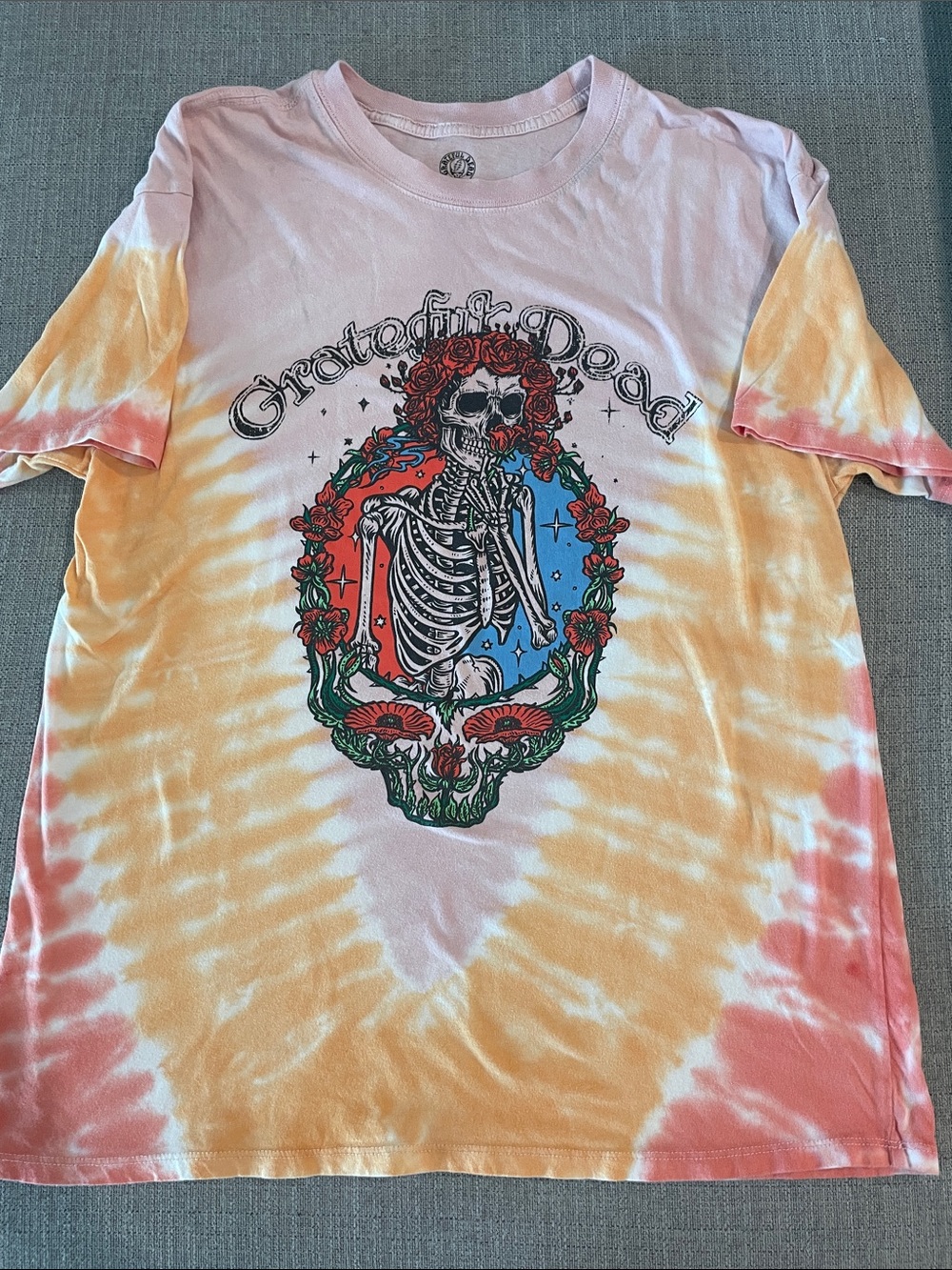 Grateful Dead Oversized Tie-Dye Graphic Tee